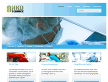 Tablet Screenshot of onko-service.com